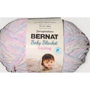Bernat Baby Blanket Frosting Yarn-Lilac Lounge